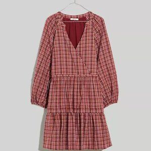 Seersucker Wrap Mini Dress *NWT*